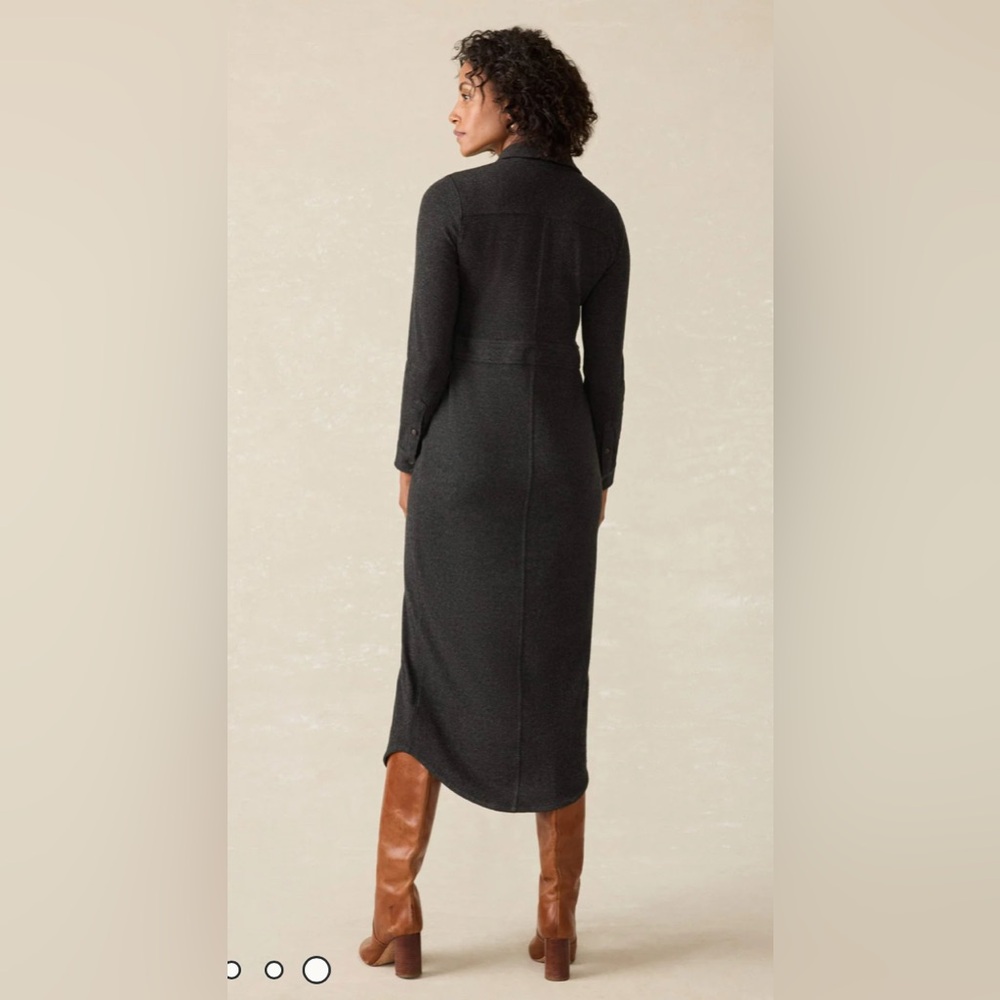 NWT Faherty Legend Sweater Maxi Dress - Picture 6 of 7